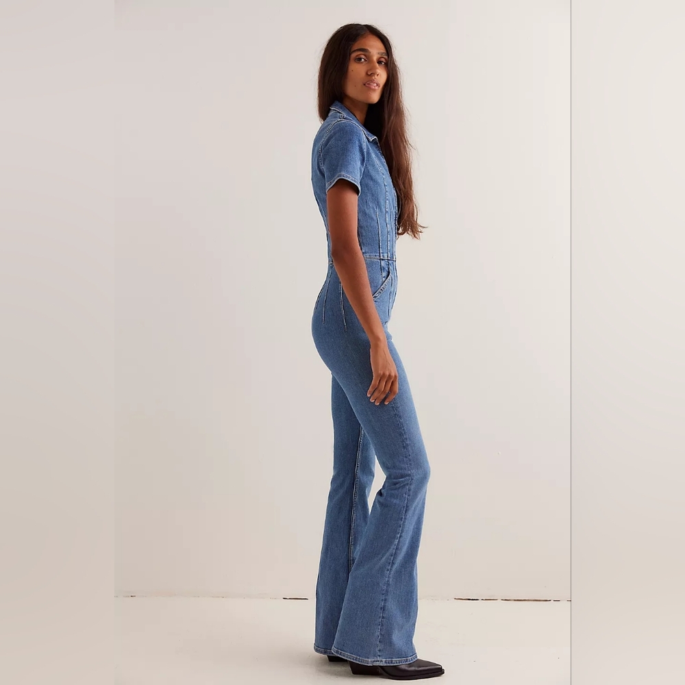 🍁HOST PICKED🍁 NWOT We The Free [S] Jayde Flare Jumpsuit - Picture 7 of 11